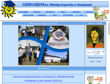 Tablet Screenshot of gim-kinkajmy.gmina-bartoszyce.pl
