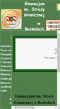 Mobile Screenshot of gim-bezledy.gmina-bartoszyce.pl